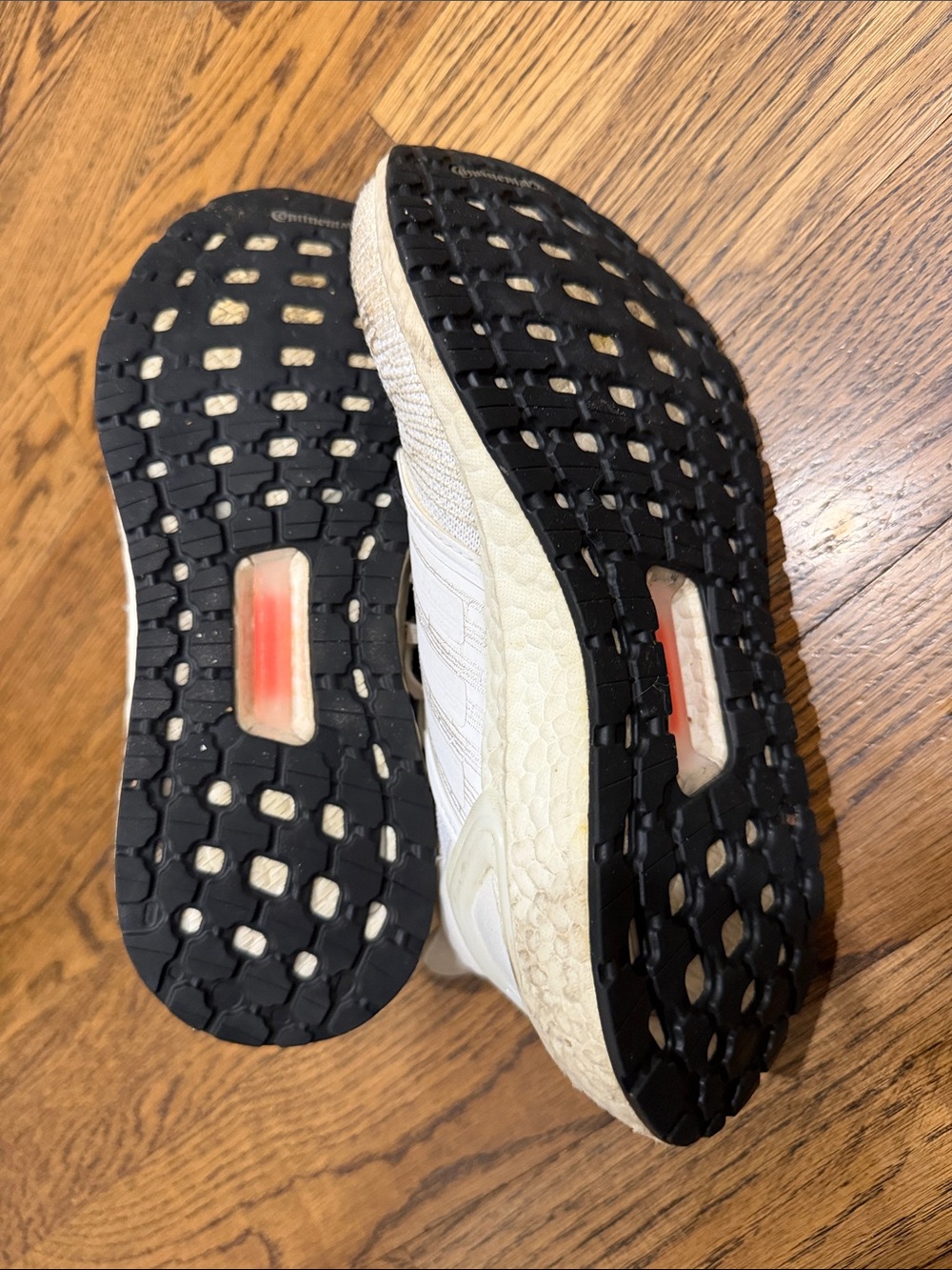 Lightweight Knit Athletic Sneakers — Cream - Picture 2 of 2